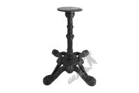 NOGA STOŁU D04 - NISKA Z TALERZEM CZTERY NÓŻKI ŻELIWNA PODSTAWA