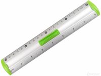 linijka aluminiowa 20cm zielona bl040-zb a'12 9741