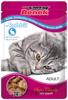 Mokra karma dla kota królik w sosie 100 gram