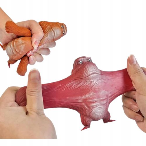 GNIOTEK GORYL ANTYSTRESOWY MAŁPA SQUISHY SENSORYCZNY ZABAWKA ROZCIĄGLIWY na Arena.pl