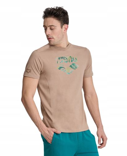 Koszulka T-Shirt sportowy na trening na co dzień Arena Unisex Logo R.M na Arena.pl