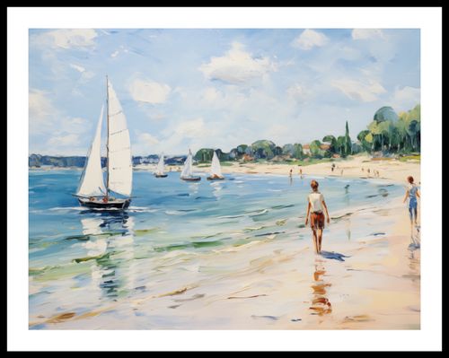 Plakat 65x50cm Życie na Brzegu na Arena.pl
