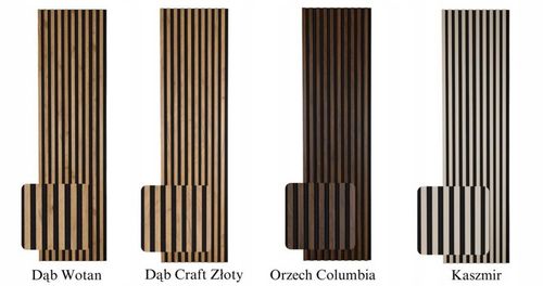 Lamele Ścienne na Płycie 275x58cm Panele Dekoracyjne 3D DĄB WOTAN i Inne na Arena.pl