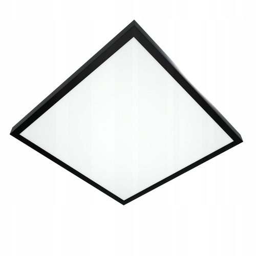 Panel LED natynkowy 60W czarny 60x60cm Plafon lampa sufitowa kwadrat na Arena.pl