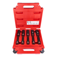 nasadki udarowe długie 1/2” shockwave impact zestaw nasadek 10-24