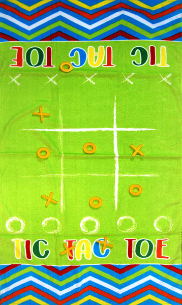 Ręcznik  licencyjny 70x140cm -KÓŁKO KRZYŻYK zdjęcie 1