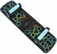 DESKA DO POMPEK UCHWYTY DO ĆWICZEŃ PLATFORMA WIELOFUNKCYJNA 16W1 DUŻA