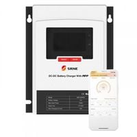 REGULATOR ŁADOWANIA MPPT SRNE 50A Z FUNKCJĄ ŁADOWARKI DC-DC