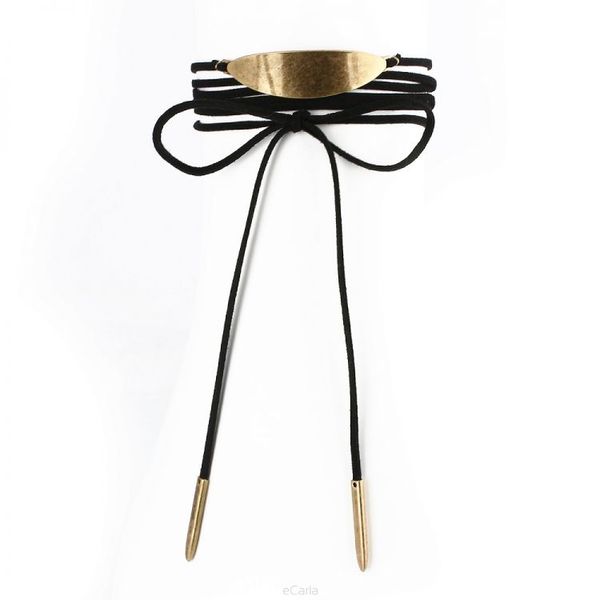 Naszyjnik Choker Blaszka N488 zdjęcie 1