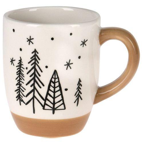 Kubek ceramiczny choinka 330 ml na Arena.pl