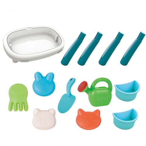 WOOPIE Stolik Wodny 2w1 Piaskownica 7 el. na Arena.pl