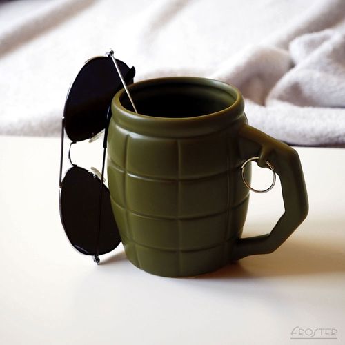 Kubek Granat 450 ml - Zielony na Arena.pl