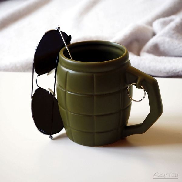 Kubek Granat 450 ml - Zielony zdjęcie 8