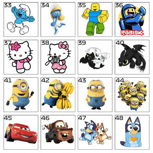 Naklejki Imienne Na Ubrania TERMO NAPRASOWANKI Imienniki METKI Zestaw na Arena.pl