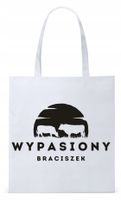 Dla Brata Na Prezent Torba Eco Biała Shopper Z Nadrukiem Ze Zdjęciem