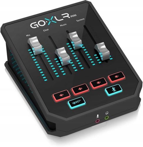 TC Helicon GoXLR MINI mikser do transmisji online z interfejsem USB/audio na Arena.pl