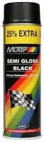 lakier akrylowy spray  - czarny półmat 500ml motip