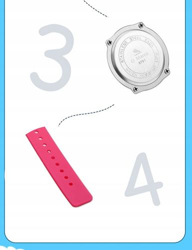 Zegarek Analogowe dla Dzieci w 4+ lat Wodoodporny na Arena.pl