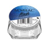 Semilac Flash Holo Blue 691, pyłek, brokat niebieski