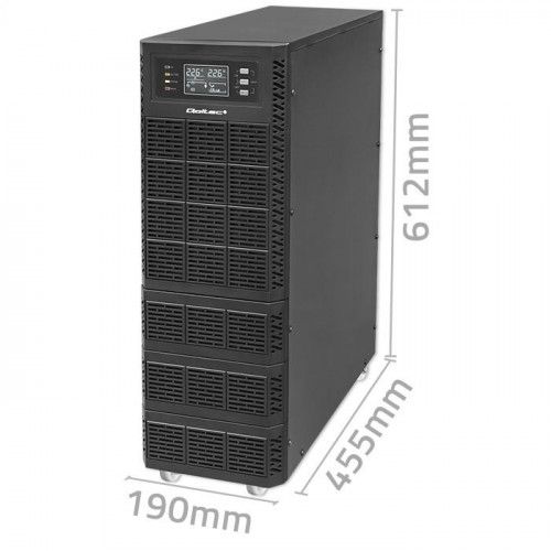 QOLTEC UPS 6KVA 6000W LCD EPO USB ON-LINE POWER FACTOR 1.0 zdjęcie 11