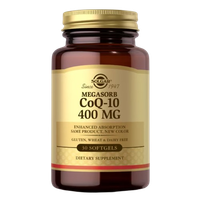 SOLGAR Megasorb CoQ-10 400 mg (60 kaps.)