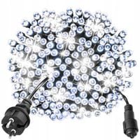 Lampki ŚWIATEŁKA na choinkę 300 LED STAŁE + FLASH