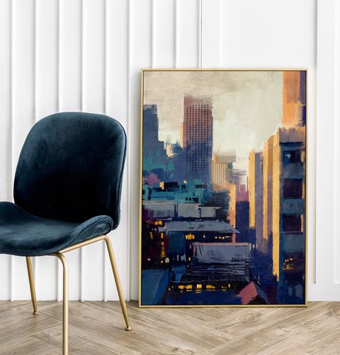 Plakat metropolis metropolia street art 21x29,7 cm A4 na Arena.pl