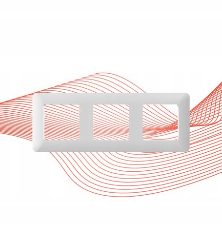 Potrójna ramka biała seria RM PSMART na Arena.pl