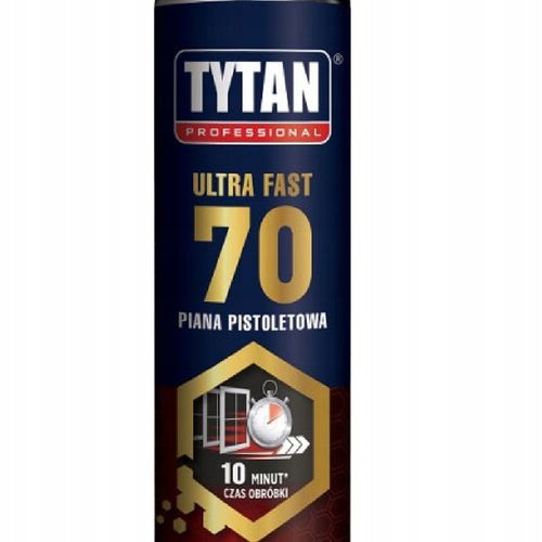 Tytan Ultra Fast 70 Szybka Piana Montażowa 860ml na Arena.pl