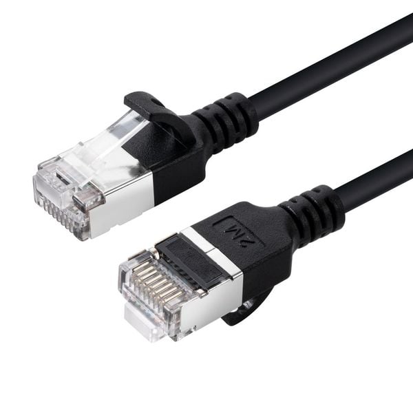 MicroConnect CAT6A U-FTP Slim, LSZH, 10m zdjęcie 1