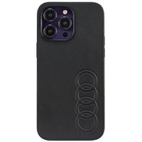 Etui Audi do iPhone 14 Pro Max, Czarny