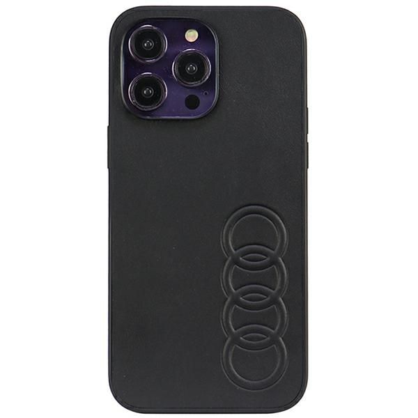 Etui Audi do iPhone 14 Pro Max, Czarny zdjęcie 1