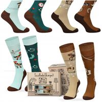 Komplet skarpet w konie na prezent dla Jeźdźca