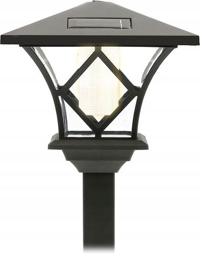 LAMPA SOLARNA LED LATARNIA OGRODOWA 150cm SŁUPEK na Arena.pl