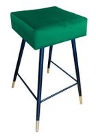 Hoker krzesło barowe Max podstawa czarna/złota MG25