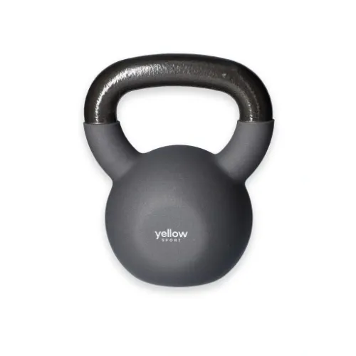 Hantla kettlebell yellowKETTLEBELL - szara, 16kg na Arena.pl