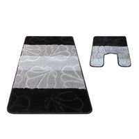 Montana 01 z wycięciem pod toaletę - czarna Komplet