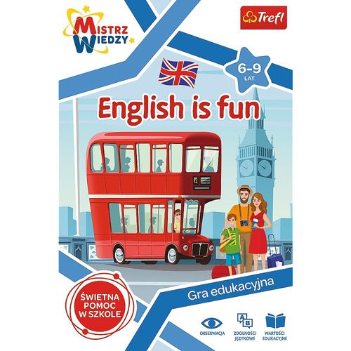 TREFL GRA ENGLISH IS FUN 01954 na Arena.pl