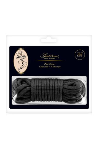 SM BONDAGE ROPE BLACK 10M (Size: T2) na Arena.pl