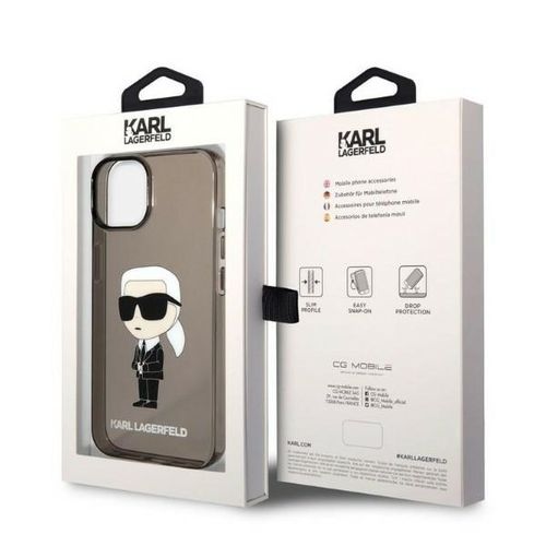 Etui Karl Lagerfeld do iPhone 15 Plus, iPhone 14 Plus, Czarny na Arena.pl