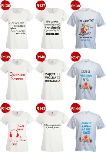 Koszulka T-shirt PREZENT nadruk San Escobar na Arena.pl