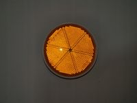 Koło odblask ostrzegawczy Pomarańcz Fi 75 śruba M5