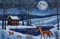 Plakat 91,5x60cm Przyszła Zima