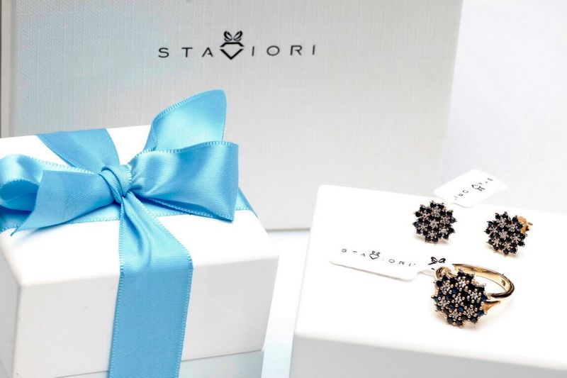 Emaga Złoty pierścionek PZD1600 - Diament zdjęcie 5