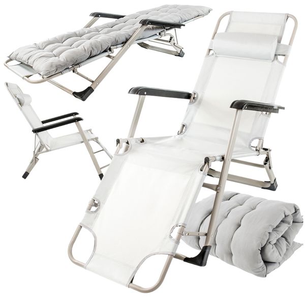 Leżak plażowy gravity KUSENO zdjęcie 1