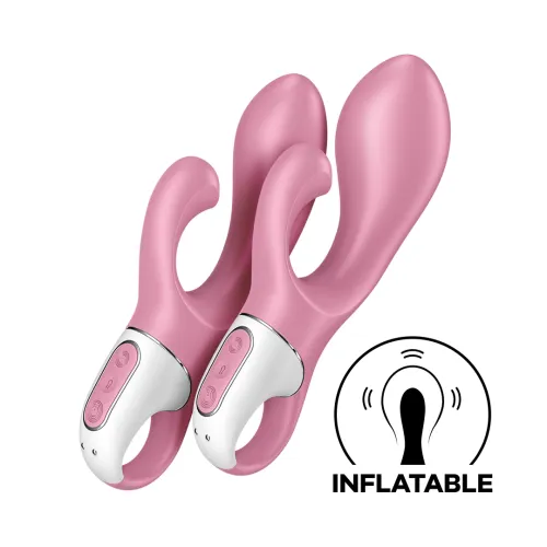 satisfyer balloon rabbit - wibrator z funkcją zwiększania objętości na Arena.pl