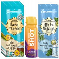 Supertan Peaches & Coconut 5x 15ml Bronzer Z Przyspieszaczem + Gratisy