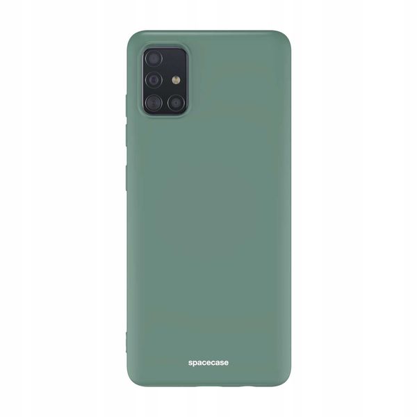 Spacecase Silicone Case Galaxy A71 Dark Green zdjęcie 9