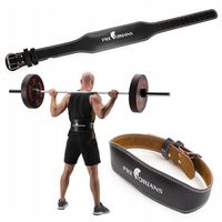 PAS KULTURYSTYCZNY TRENINGOWY DO PODNOSZENIA CIĘŻARÓW SIŁOWNIE REGULOWANY L