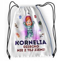 Plecak Sportowy Szkolny Dla Kornelii Córki Dziecka Z Nadrukiem Ze Zdjęciem